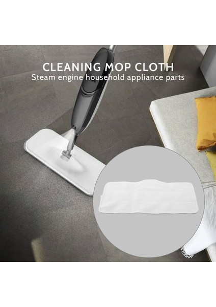 Deerma ZQ610 ZQ600 ZQ100 Buhar Motoru Ev Aletleri Parçaları Aksesuarları Için 2 Adet Temizlik Mop Bezi Yedek Parçası (Yurt Dışından) fiyatları