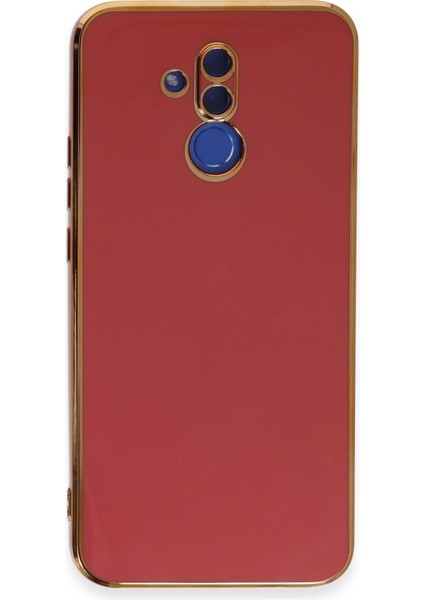 Huawei Mate 20 Lite Kılıf Volet Silikon - Kırmızı Ynsmr