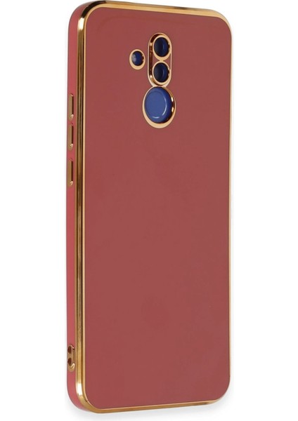 Huawei Mate 20 Lite Kılıf Volet Silikon - Kırmızı Ynsmr