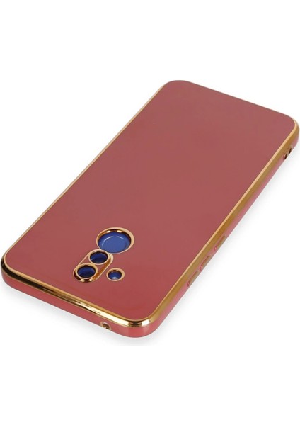 Huawei Mate 20 Lite Kılıf Volet Silikon - Kırmızı Ynsmr