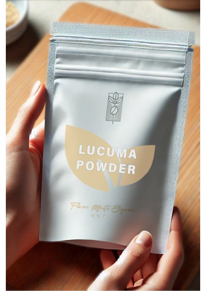 Lucuma Meyvesi Tozu 50 gr, Premium Lucuma Powder | Vegan | Katkısız