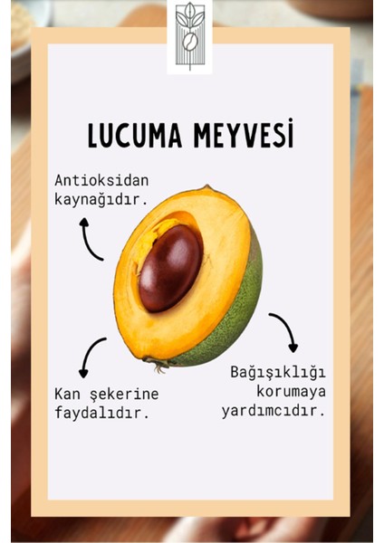 Lucuma Meyvesi Tozu 50 gr, Premium Lucuma Powder | Vegan | Katkısız modelleri