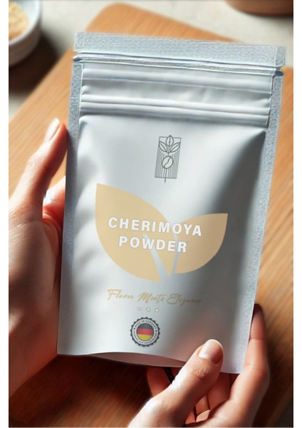 Çerimoya Meyvesi Tozu 100 gr, Premium Cherimoya Powder | Vegan | Katkısız