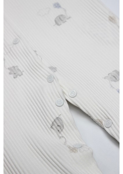 Bistyle Flying Elephant Tulum 15112 Ekru Gri