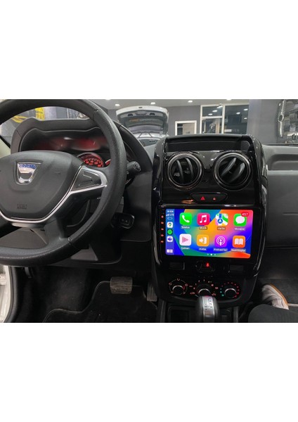 Dacıa Duster 2015-2017 Multimedya Carplay Ekran Seti 2 GB Ram 32 Hafızalı