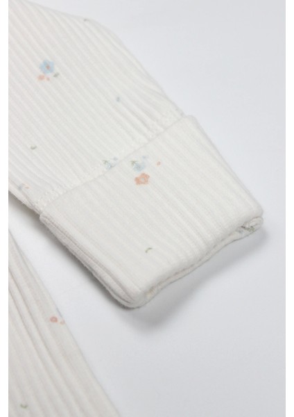 Bistyle Bloom White Tulum 15113 Ekru Gül Kurusu