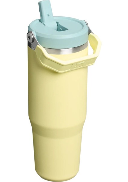 The Iceflow Flip Straw Pipetli Termos Bardak 0,89 Lt