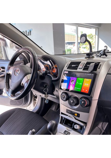 Toyota Corolla 2007-2013 Multimedya Carplay Ekran Seti 2 GB Ram 32 Hafızalı