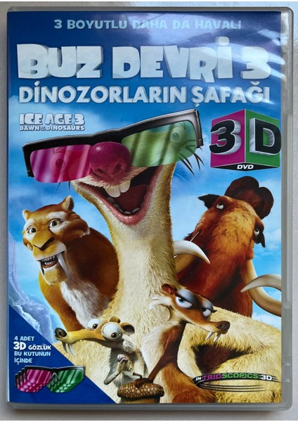 Buz Devri 3 Dinazorların Savaşı DVD (Orjnal Dönem Baskı Dvd)