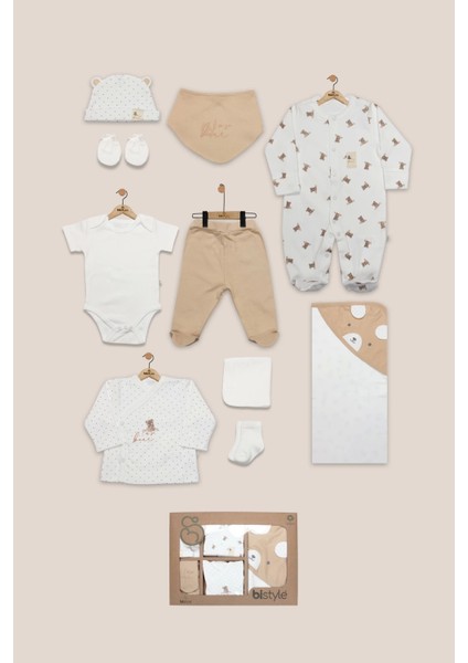 Bistyle I Am So Bear 10'lu Hastane Çıkışı 11102 Bej-Ekru