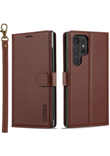 Samsung Galaxy S24 Için Flip Case Ultra Kickstand Pu Deri Cüzdan Kılıf 2 (Yurt Dışından) modelleri