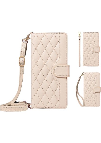 Standı ile Realme C75 4g Kafes Flip Folio Telefon Kılıfı Için Flip Case Bilek (Yurt Dışından) fiyatları
