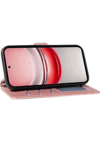 Standı ile Realme C75 4g Kafes Flip Folio Telefon Kılıfı Için Flip Case Bilek (Yurt Dışından) modelleri