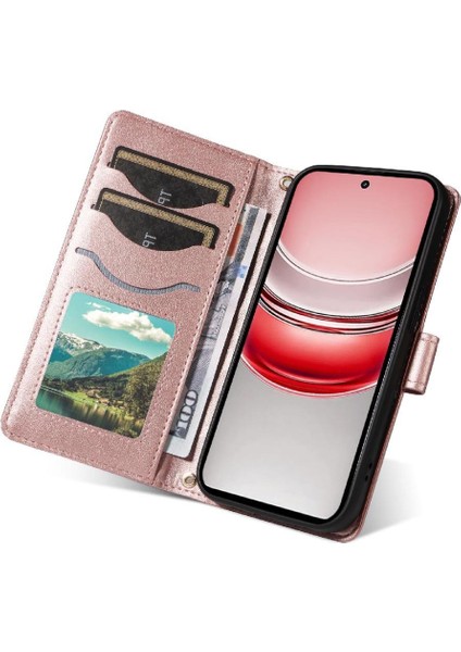 Standı ile Realme C75 4g Kafes Flip Folio Telefon Kılıfı Için Flip Case Bilek (Yurt Dışından) indirimleri