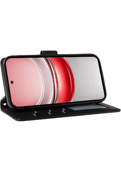 Standı ile Realme C75 4g Kafes Flip Folio Telefon Kılıfı Için Flip Case Bilek (Yurt Dışından) fırsatları
