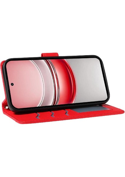 Standı ile Realme C75 4g Kafes Flip Folio Telefon Kılıfı Için Flip Case Bilek (Yurt Dışından) fırsatları
