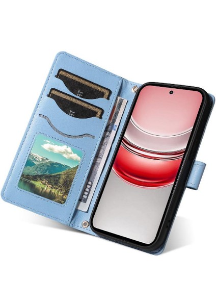 Standı ile Realme C75 4g Kafes Flip Folio Telefon Kılıfı Için Flip Case Bilek (Yurt Dışından) indirimleri