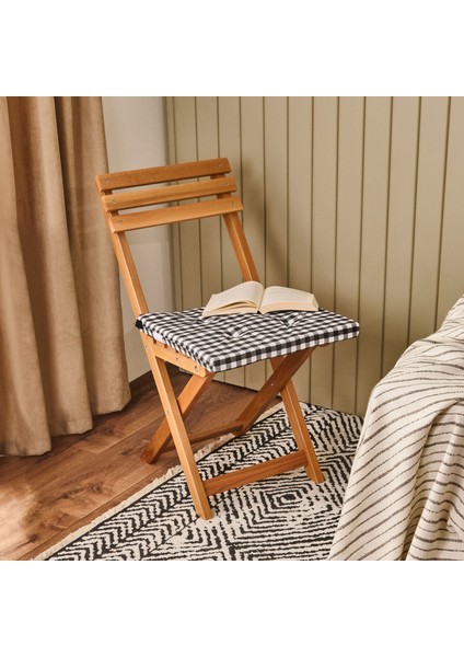 Soft Guarda Sandalye Minderi - Siyah - 38x38 cm fırsatları