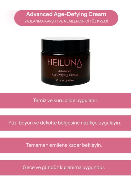 Yaşlanma Etkilerine Karşı ve Nemlendirici Yüz Kremi