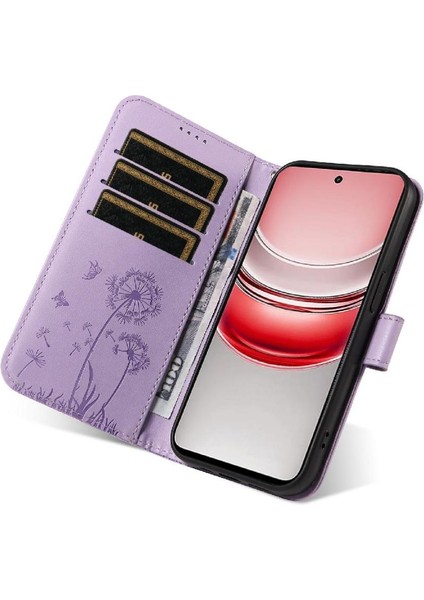 Kart Yuvaları ve Bilek Kayışı ile Realme C75 4g Flip Case ile Uyumlu (Yurt Dışından) modelleri