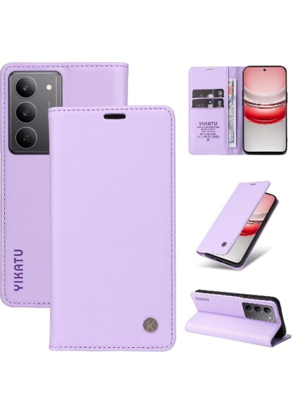 Realme C75 4g Suni Deri ve Tam Mat Tpu Için Flip Case Güçlü ve (Yurt Dışından) indirimleri