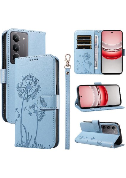 Kart Yuvaları ve Bilek Kayışı ile Realme C75 4g Flip Case ile Uyumlu (Yurt Dışından) indirimleri