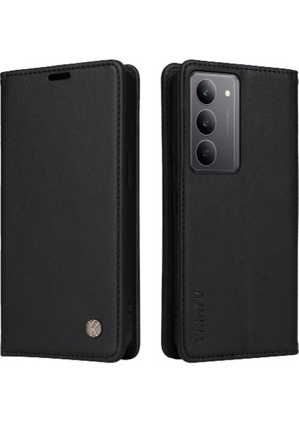 Realme C75 4g Suni Deri ve Tam Mat Tpu Için Flip Case Güçlü ve (Yurt Dışından) fiyatları