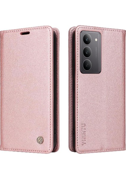 Realme C75 4g Suni Deri ve Tam Mat Tpu Için Flip Case Güçlü ve (Yurt Dışından)