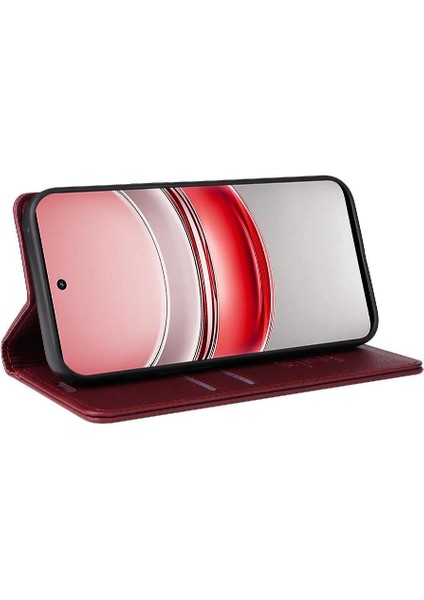 Realme C75 4g Suni Deri ve Tam Mat Tpu Için Flip Case Güçlü ve (Yurt Dışından) modelleri
