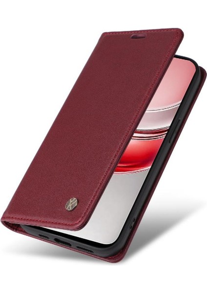 Realme C75 4g Suni Deri ve Tam Mat Tpu Için Flip Case Güçlü ve (Yurt Dışından) fırsatları