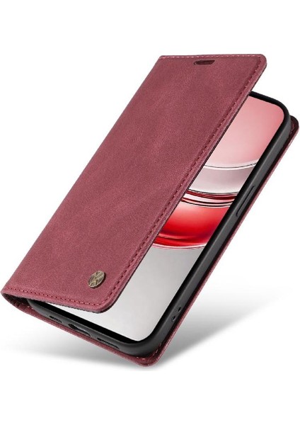 Realme C75 4g Kılıf Düz Renk Cilt Dostu Manyetik Kapak ile Uyumlu (Yurt Dışından) modelleri