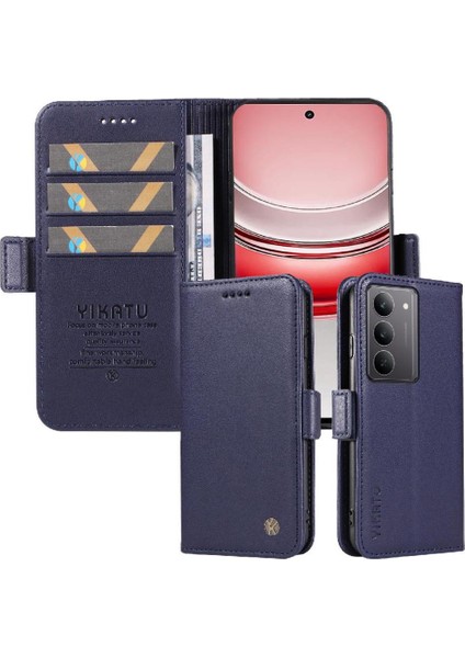Realme C75 4g Hafif ve Luxe Premium Faux Deri Için Flip Case (Yurt Dışından) fırsatları