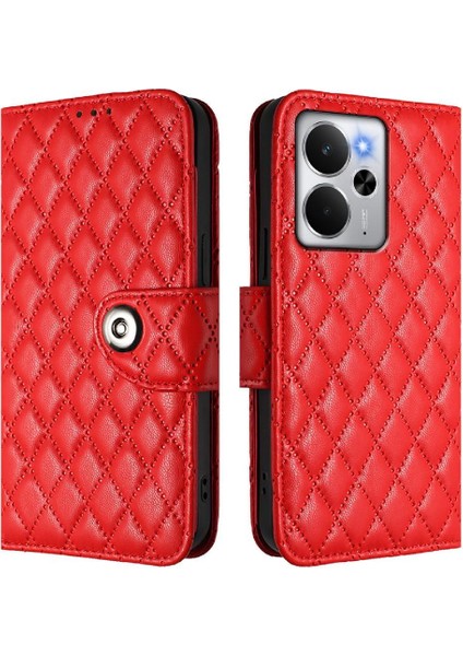 Realme 14T 5g Darbeye Dayanıklı Şık Koruyucu Kart Tutucu Bilek Için Kılıf (Yurt Dışından)