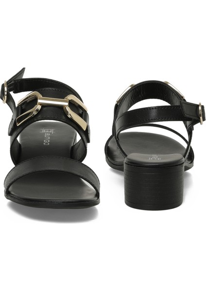 25S-198 5fx Siyah Kadın Topuklu Sandalet indirimleri