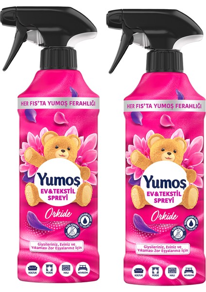 Ev ve Tekstil Spreyi Orkide Yıkanması Zor Eşyalar Için 450 ml X2 fiyatları