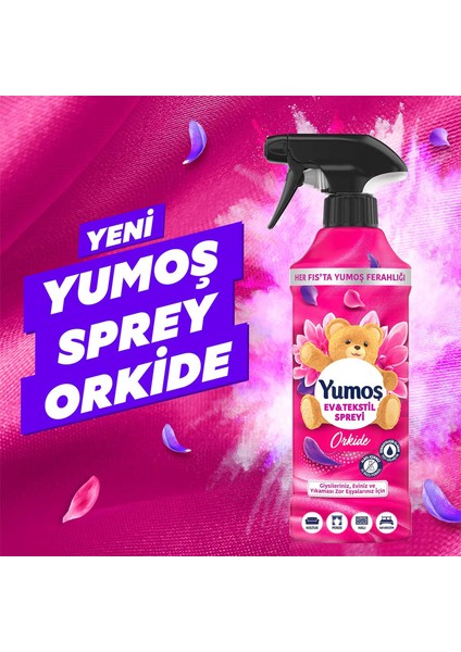 Ev ve Tekstil Spreyi Orkide Yıkanması Zor Eşyalar Için 450 ml X2 modelleri