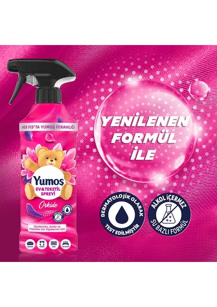 Ev ve Tekstil Spreyi Orkide Yıkanması Zor Eşyalar Için 450 ml X2 fırsatları