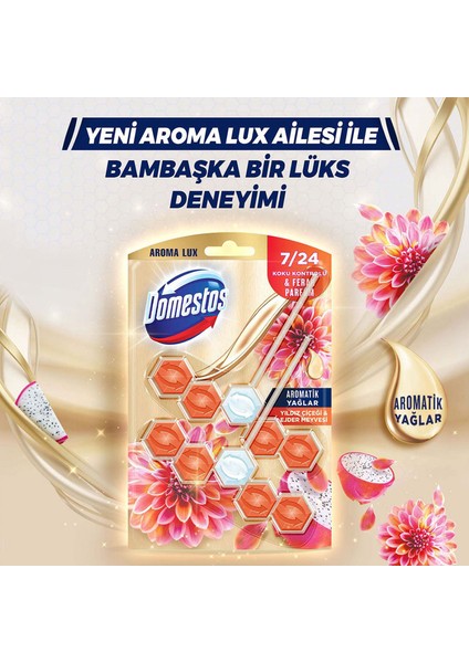 Tuvalet Bloğu Aroma Lux Yıldız Çiçeği & Ejder Meyvesi 100 G X3 modelleri