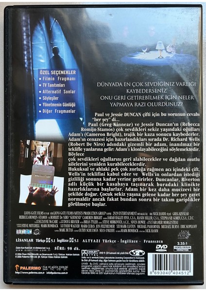 Tanrıdan Gelen (Godsend) DVD (Orjnal Dönem Baskı Dvd)