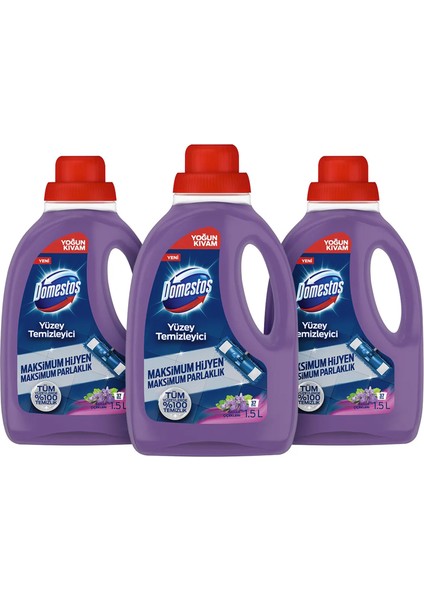 Yüzey Temizleyici Bahar Çiçekleri 1500 ml X3 fiyatları