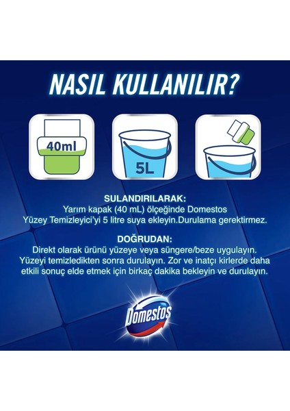 Yüzey Temizleyici Bahar Çiçekleri 1500 ml X3 indirimleri