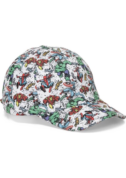 Marvel Comıcs Marvel Comıcs Thoom Cap-B 5fx Beyaz Erkek Çocuk Şapka