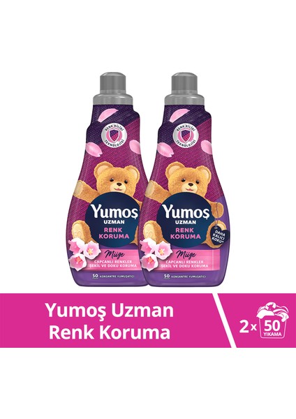 Uzman Renk Koruma Konsantre Yumuşatıcı 1200 ml X2