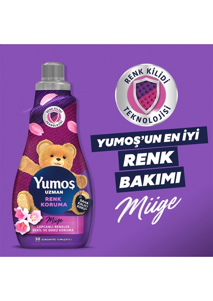 Uzman Renk Koruma Konsantre Yumuşatıcı 1200 ml X2