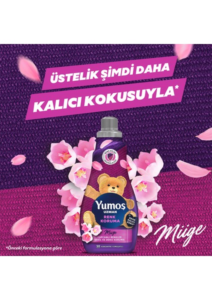 Uzman Renk Koruma Konsantre Yumuşatıcı 1200 ml X2