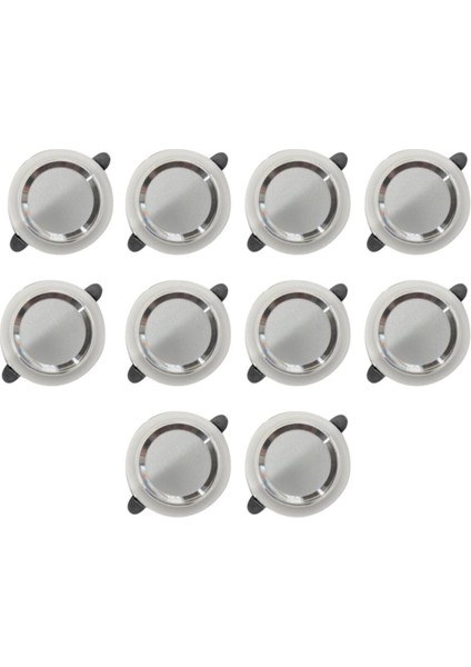 A'dan G'ye Cata 10 Adet 6W LED Spot 3 Renk Işık Krom Kasa 6 Watt F Tr