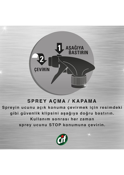 Perfect Power Sprey Kireç ve Pas Kireç Lekelerini Söker 435 ml X2