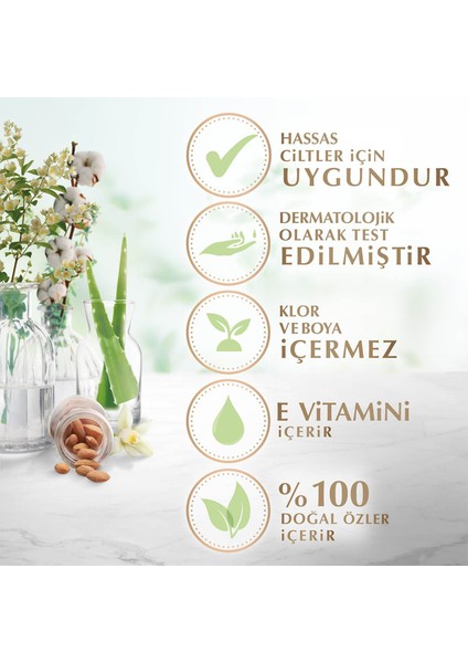 Doğal Özler Konsantre Çamaşır Yumuşatıcısı Vanilya 1200 ml X2