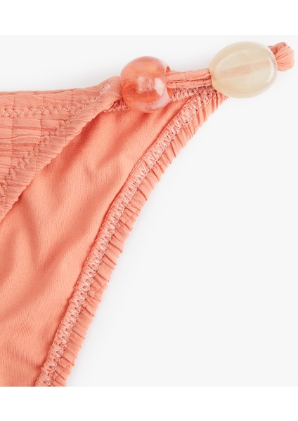 Astarlı Boncuklu Dokulu Yanları Ipli Slip Bikini Altı modelleri