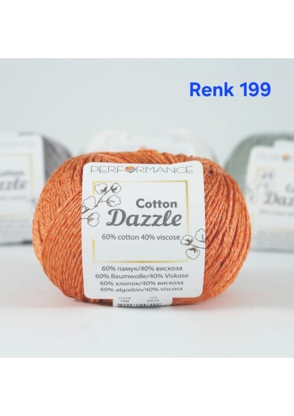 Performance Cotton Dazzle Renk 199